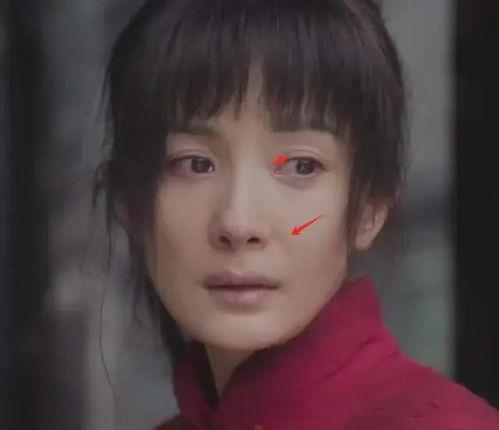 杨幂哭的照片,深情演绎感人瞬间